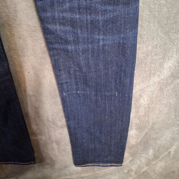 Silver Jeans Kellii Relaxed Skinny 26x31 Dark Wash Distressed Inseam 31 - Picture 7 of 8